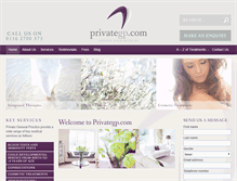 Tablet Screenshot of privategp.com